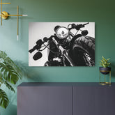 Harley Davidson Motorcycle Metal Poster